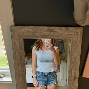 Olive & Oak Light Blue Short Sleeve Top